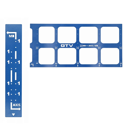 Шаблон для разметки ящиков MODERN BOX и AXIS PRO — купить оптом и в розницу в интернет магазине GTV-Meridian.